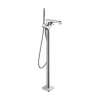 Axor Citterio E Thermostatic Freestanding Tub Filler Trim With 1.75 Gpm Handshower In Chrome, 36418001