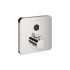Axor Showerselect Thermostatic Trim Softcube For 1 Function In Chrome, 36705001