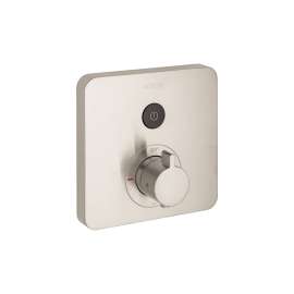 Axor Showerselect Thermostatic Trim Softcube For 1 Function In Brushed Nickel, 36705821