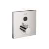 Axor Showerselect Thermostatic Trim Square For 1 Function In Chrome, 36714001