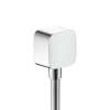 Axor Showersolutions Wall Outlet Softcube With Check Valves In Chrome, 36731001