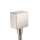 Axor Showersolutions Wall Outlet Square With Check Valves In Brushed Nickel, 36732821