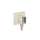 Axor Showersolutions Wall Outlet With Handshower Holder, Square In Brushed Nickel, 36734821