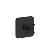 Axor Citterio E Volume Control Trim 5" X 5" In Matte Black, 36771671
