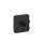 Axor Citterio E Volume Control Trim 5" X 5" In Matte Black, 36771671