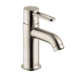 Axor Uno Single-Hole Faucet 90 With Pop-Up Drain, 1.2 Gpm In Brushed Nickel, 38020821
