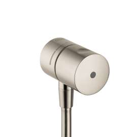 Axor Uno Wall Outlet With Check Valves And Volume Control In Brushed Nickel, 38882821