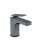 Axor Citterio Single-Hole Faucet 90 With Pop-Up Drain- Rhombic Cut, 1.2 Gpm In Brushed Black Chrome, 39001341