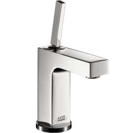 Axor Citterio Single-Hole Faucet 110 With Pop-Up Drain, 1.2 Gpm In Chrome, 39010001