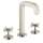 Axor Citterio Widespread Faucet 170 With Cross Handles And Pop-Up Drain, 1.2 Gpm In Brushed Nickel, 39133821
