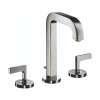 Axor Citterio Widespread Faucet 170 With Lever Handles And Pop-Up Drain, 1.2 Gpm In Chrome, 39135001