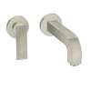 Axor Citterio Wall-Mounted Single-Handle Faucet Trim- Rhombic Cut, 1.2 Gpm In Brushed Nickel, 39181821