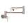 Axor Citterio Pot Filler, Wall-Mounted In Stainless Steel Optic, 39834801
