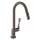Axor Citterio Higharc Kitchen Faucet 2-Spray Pull-Down, 1.75 Gpm In Brushed Black Chrome, 39835341