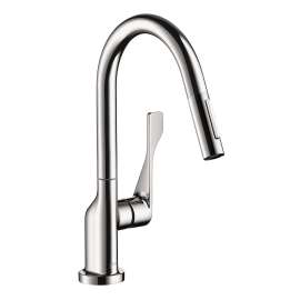 Axor Citterio Prep Kitchen Faucet 2-Spray Pull-Down, 1.75 Gpm In Chrome, 39836001