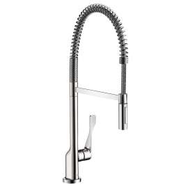 Axor Citterio Semi-Pro Kitchen Faucet 2-Spray, 1.75 Gpm In Chrome, 39840001