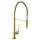 Axor Citterio Semi-Pro Kitchen Faucet 2-Spray, 1.5 Gpm In Brushed Gold Optic, 39841251
