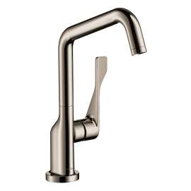 Axor Citterio Kitchen Faucet 1-Spray, 1.5 Gpm In Polished Nickel, 39850831