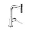 Axor Citterio Kitchen Faucet Select 2-Spray Pull-Out With Sbox, 1.75 Gpm In Chrome, 39862001