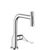 Axor Citterio Kitchen Faucet Select 2-Spray Pull-Out, 1.75 Gpm In Chrome, 39863001