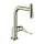 Axor Citterio Kitchen Faucet Select 2-Spray Pull-Out, 1.75 Gpm In Polished Nickel, 39863831