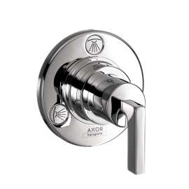 Axor Citterio Diverter Trim Trio/Quattro In Chrome, 39931001