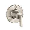 Axor Citterio Diverter Trim Trio/Quattro In Brushed Nickel, 39931821