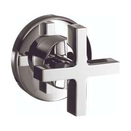 Axor Citterio Volume Control Trim With Cross Handle In Chrome, 39967001