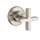 Axor Citterio Volume Control Trim With Cross Handle In Brushed Nickel, 39967821