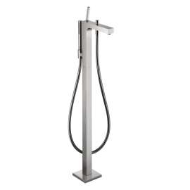 39460001-M Freestanding Tub Filler Trim with Handshower in Chrome