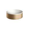 Axor Suite Sinks Round Sink Without Overflow, 11 3/4" In Brushed Bronze, 42000140