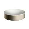 Axor Suite Sinks Round Sink Without Overflow, 15 3/4" In Polished Nickel, 42001830