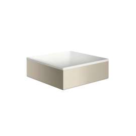 Axor Suite Sinks Square Sink Without Overflow, 11 1/4" X 11 1/4" In Brushed Nickel, 42002820