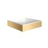 Axor Suite Sinks Square Sink Without Overflow, 15 3/4" X 15 3/4" In Brushed Gold Optic, 42003250
