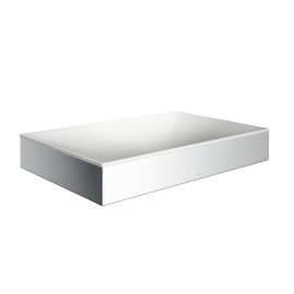 Axor Suite Sinks Square Sink Without Overflow, 23 5/8" X 15 3/4" In Chrome, 42004000