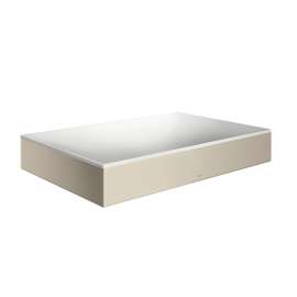 Axor Suite Sinks Square Sink Without Overflow, 23 5/8" X 15 3/4" In Brushed Nickel, 42004820