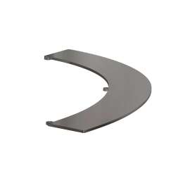 Axor Suite Tubs Shelf In Polished Black Chrome