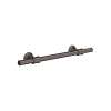 Axor Montreux Towel Bar 12" In Brushed Black Chrome, 42030340