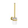 Axor Montreux Toilet Brush With Holder Wall-Mounted In Brushed Gold Optic, 42035250