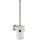 Axor Montreux Toilet Brush With Holder, Wall-Mounted In Brushed Nickel, 42035820