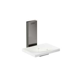Axor Universal Rectangular Soap Dish In Polished Black Chrome, 42605330