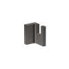 Axor Universal Rectangular Towel Hook In Brushed Black Chrome, 42611340