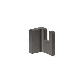 Axor Universal Rectangular Towel Hook In Brushed Black Chrome, 42611340