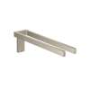 Axor Universal Rectangular Towel Holder Twin-Handle In Brushed Nickel, 42622820