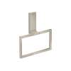 Axor Universal Rectangular Towel Ring In Brushed Nickel, 42623820