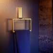 Axor Universal Rectangular Towel Ring In Polished Gold Optic, 42623990