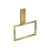 Axor Universal Rectangular Towel Ring In Polished Gold Optic, 42623990