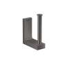 Axor Universal Rectangular Spare Roll Holder In Brushed Black Chrome, 42654340