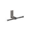 Axor Universal Rectangular Toilet Paper Holder Double In Polished Black Chrome, 42657330