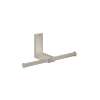 Axor Universal Rectangular Toilet Paper Holder Double In Brushed Nickel, 42657820